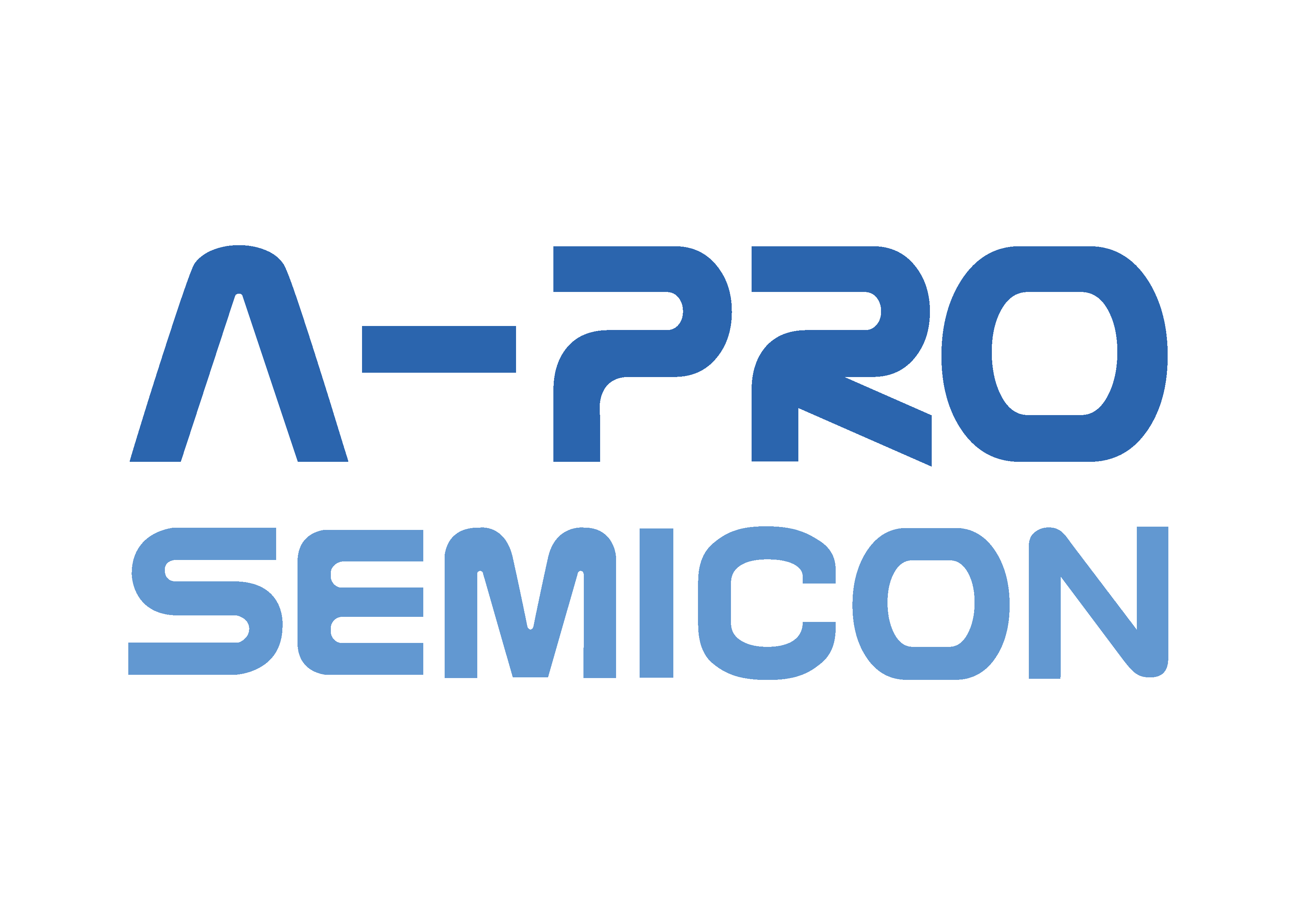 (주)에이프로세미콘의 기업로고