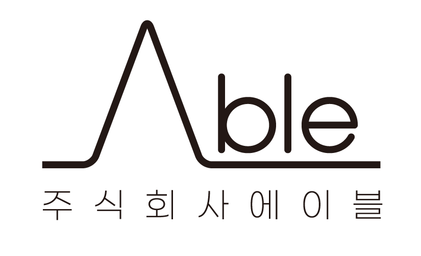 (주)에이블의 기업로고