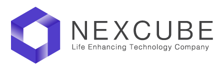 넥스큐브코퍼레이션(주)의 기업로고