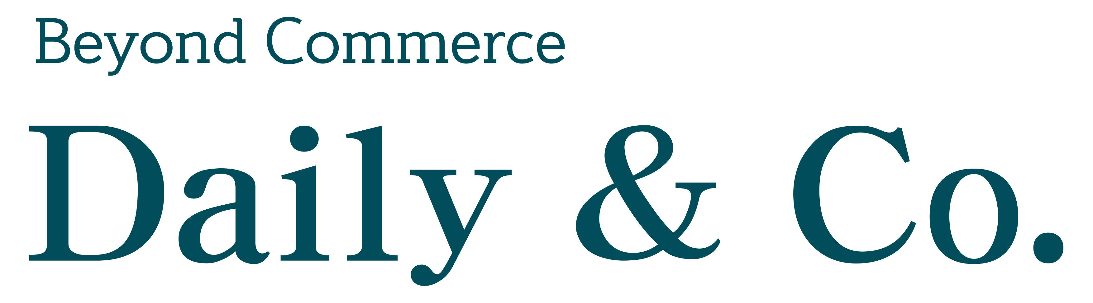 (주)데일리앤코의 기업로고