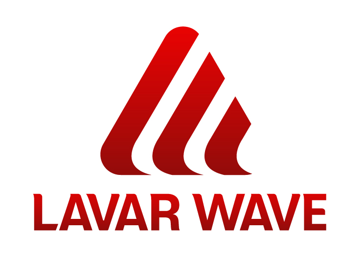 (주)라바웨이브의 기업로고
