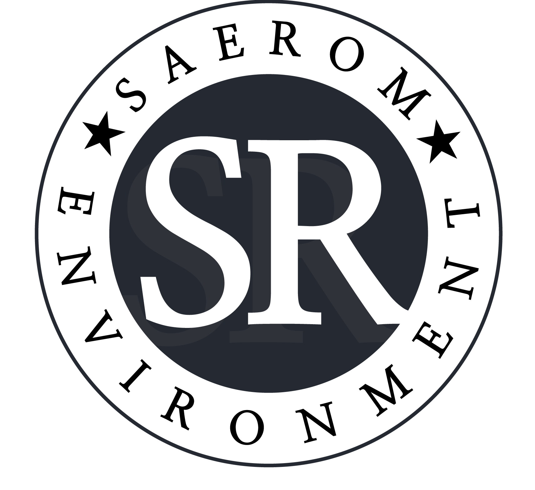 (주)새롬환경의 기업로고