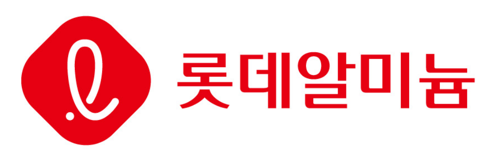 롯데알미늄(주)의 기업로고