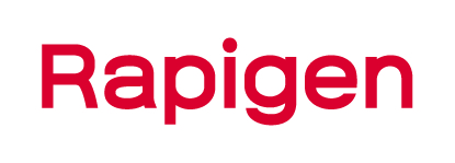 (주)래피젠의 기업로고