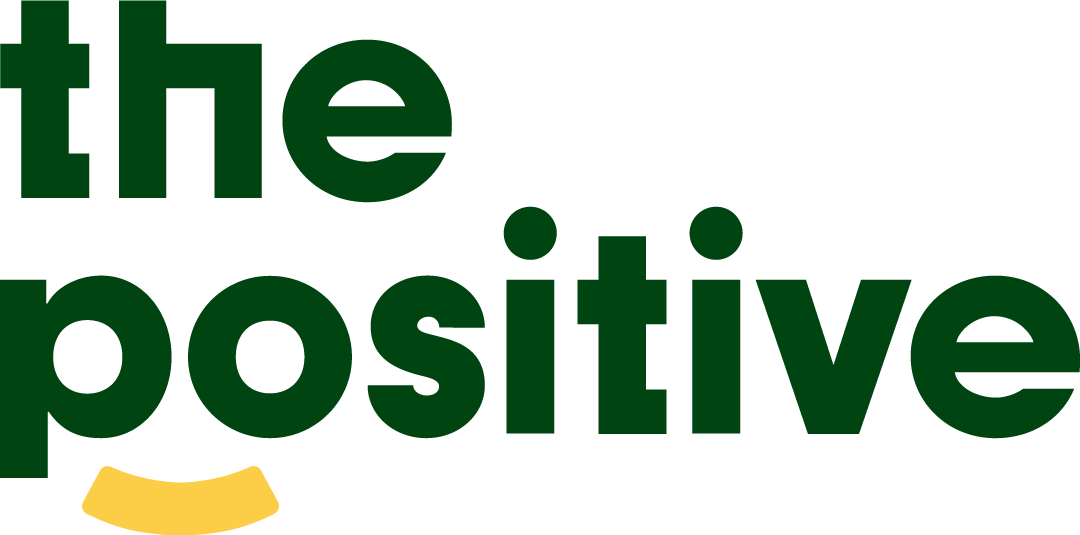 (주)더포지티브의 기업로고