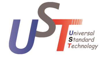 (주)유니버셜스탠다드테크놀러지의 기업로고