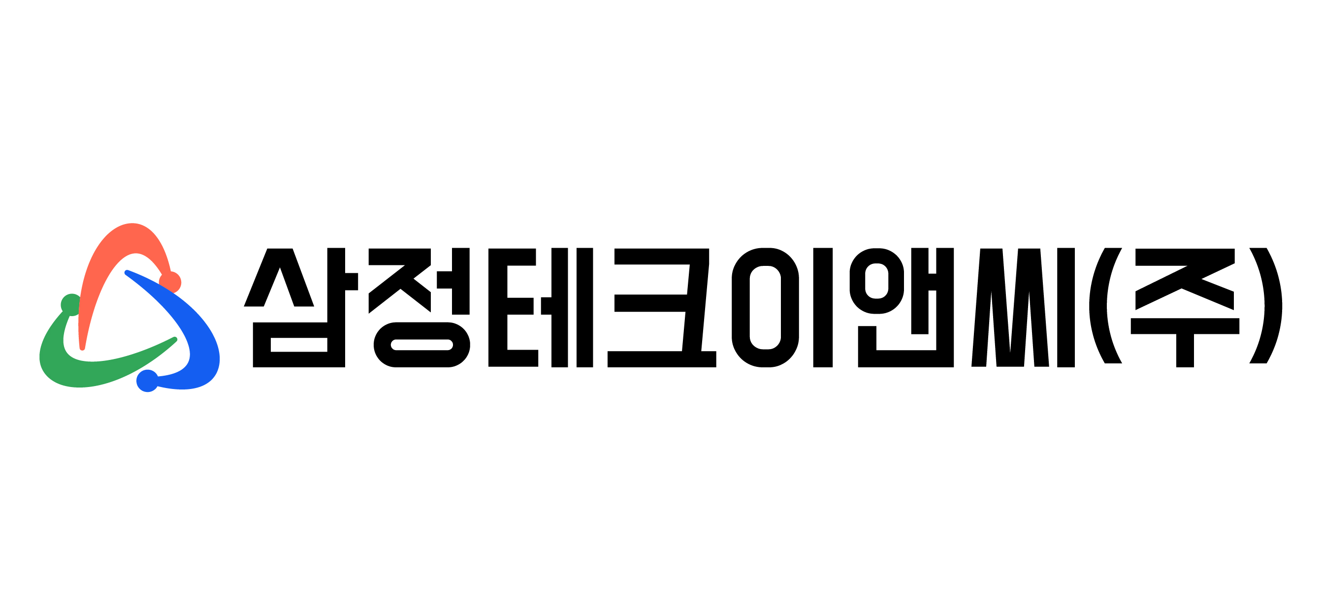 삼정테크이앤씨(주)의 기업로고