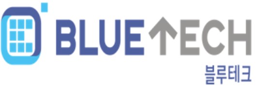 (주)블루테크의 기업로고