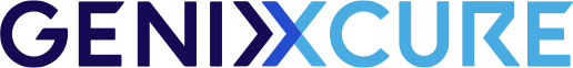 제닉스큐어(주)의 기업로고
