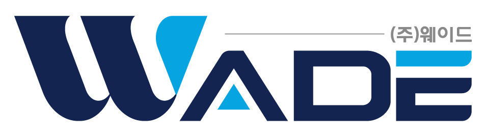 (주)웨이드의 기업로고