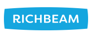(주)리치빔의 기업로고