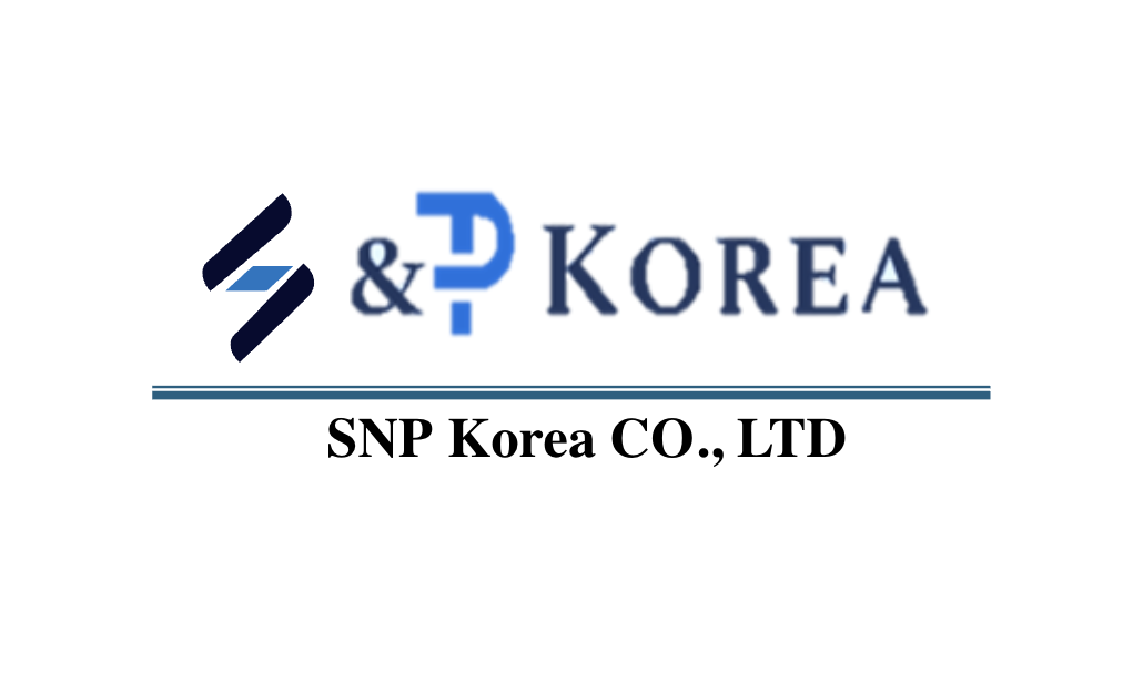 (주)에스엔피코리아의 기업로고