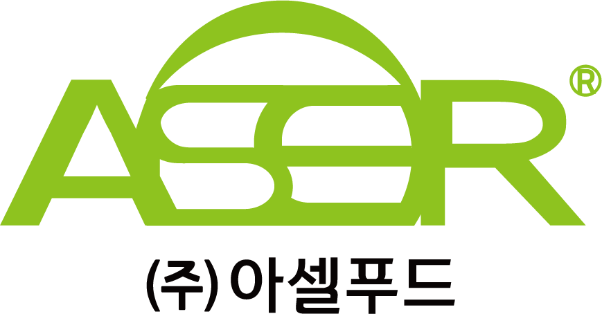 (주)아셀푸드의 기업로고