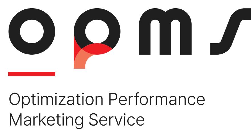 (주)오피엠에스의 기업로고