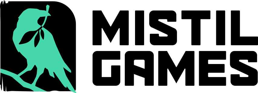 (주)미스틸게임즈의 기업로고