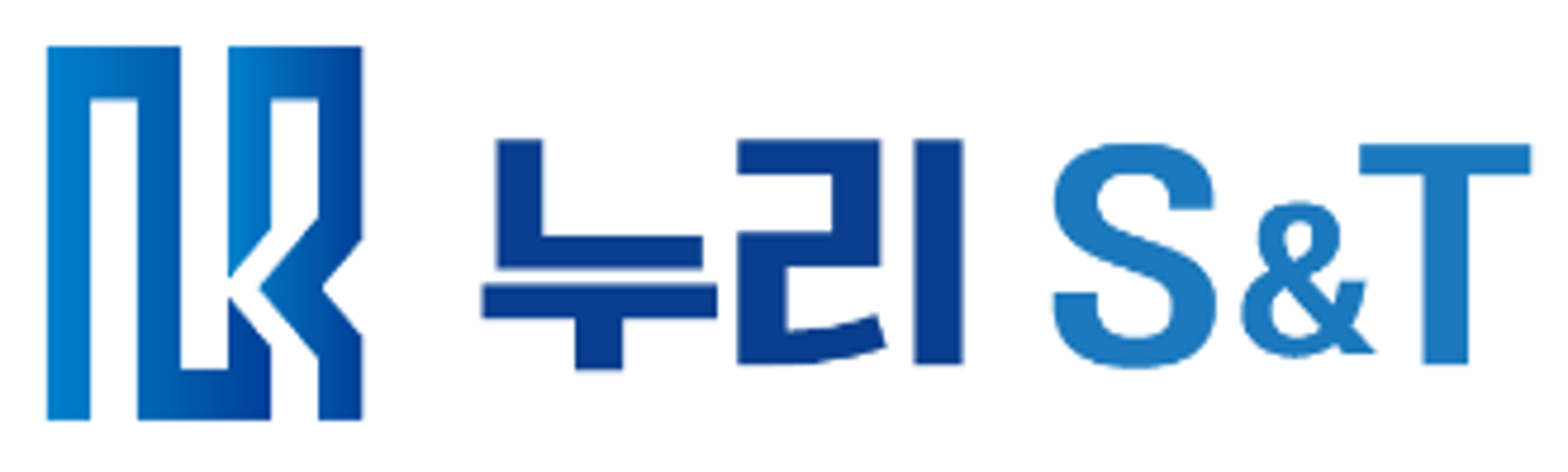 (주)누리에스앤티의 기업로고