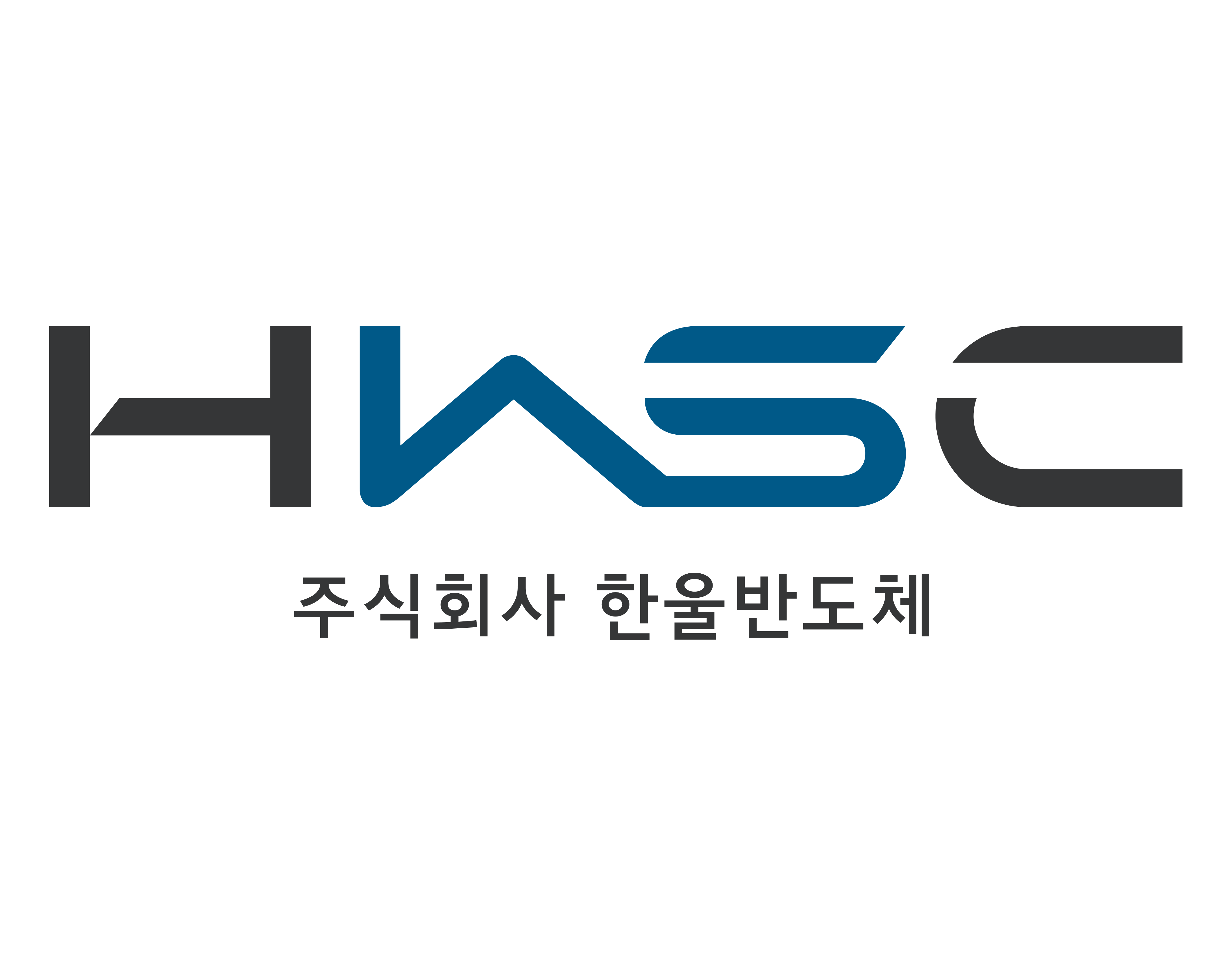 (주)한울반도체의 기업로고