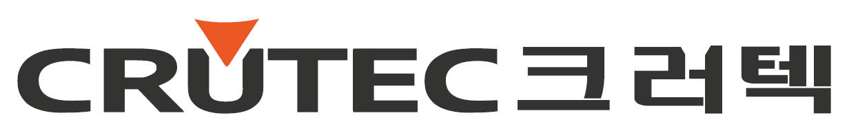 (주)크러텍의 기업로고