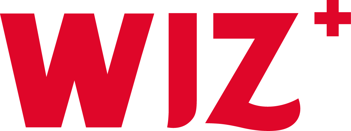 (주)위즈플러스의 기업로고