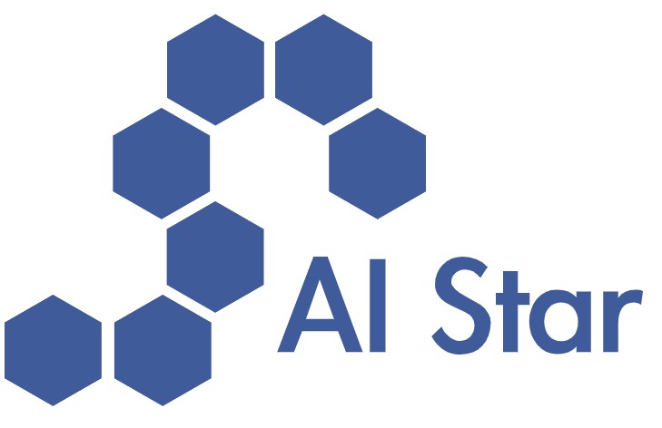 (주)에이아이스타의 기업로고