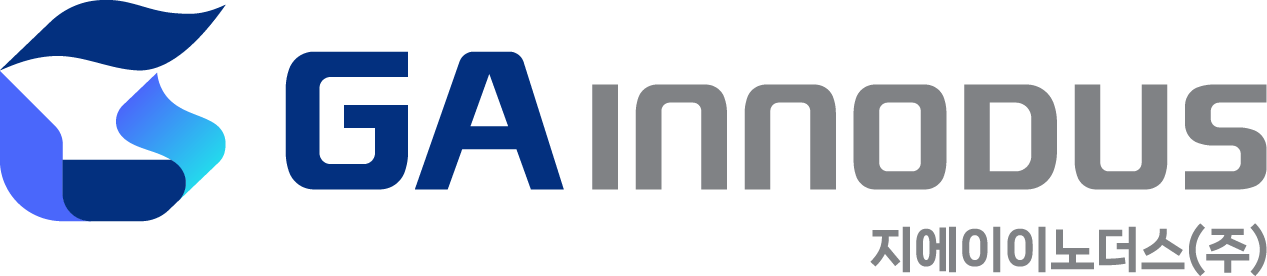 지에이이노더스(주)의 기업로고