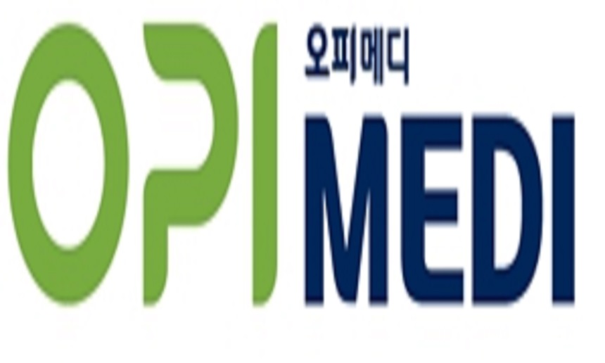 (주)오피메디의 기업로고