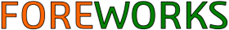 (주)포어웍스의 기업로고