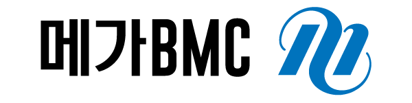 (주)메가비엠씨의 기업로고