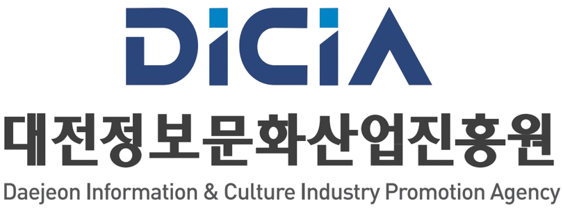 (재)대전정보문화산업진흥원의 기업로고