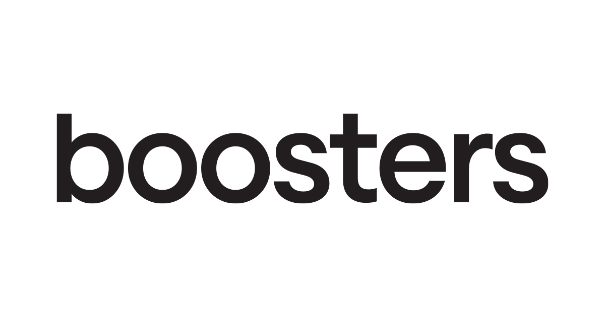 (주)부스터스의 기업로고