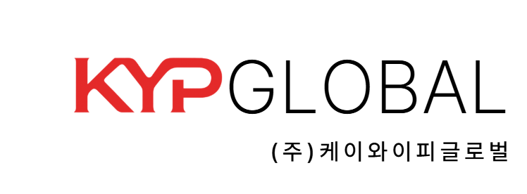 (주)케이와이피글로벌의 기업로고