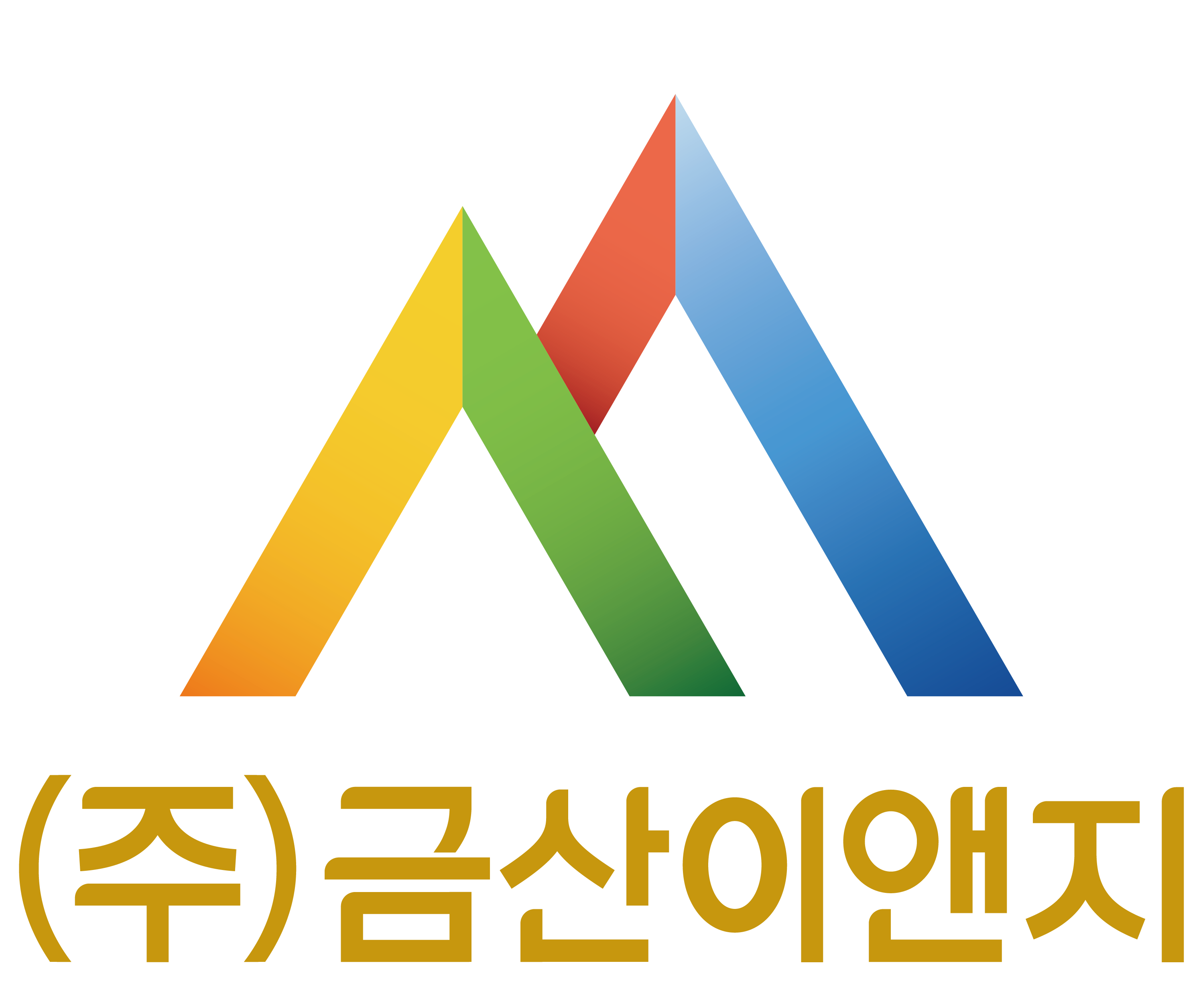 (주)금산이앤지의 기업로고