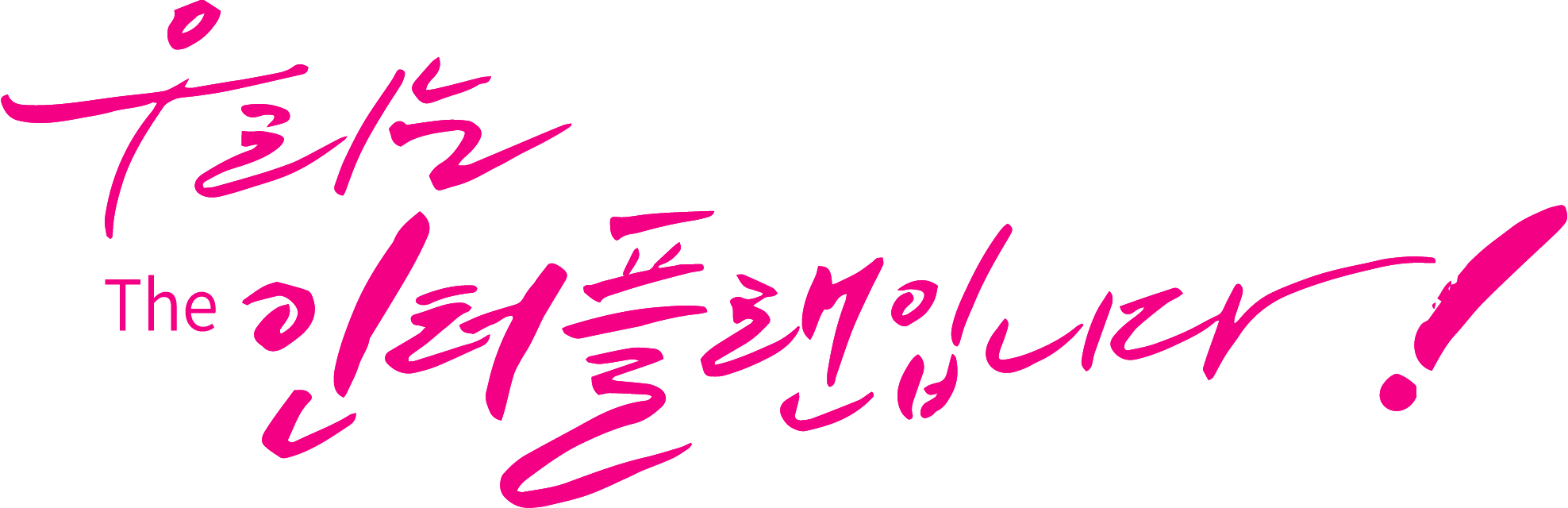 더인터플랜(주)의 기업로고