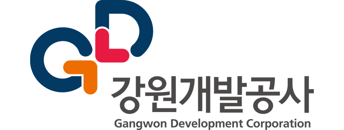 강원개발공사의 기업로고