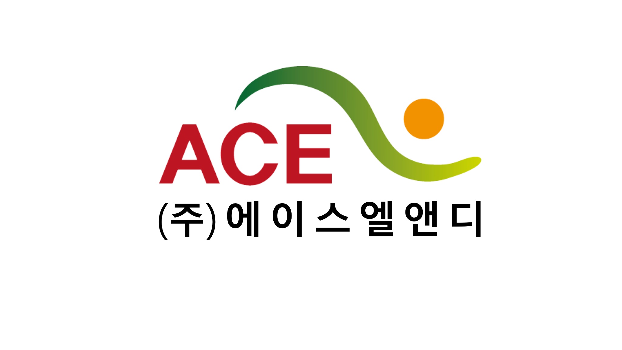 주식회사 에이스엘앤디의 기업로고