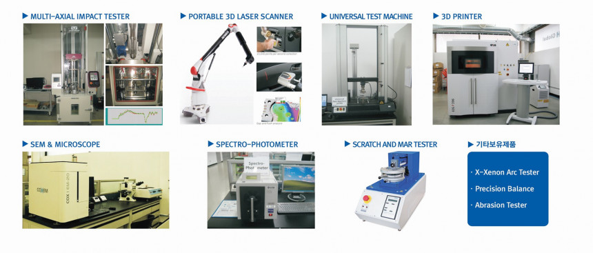 주요 설비 및 기술