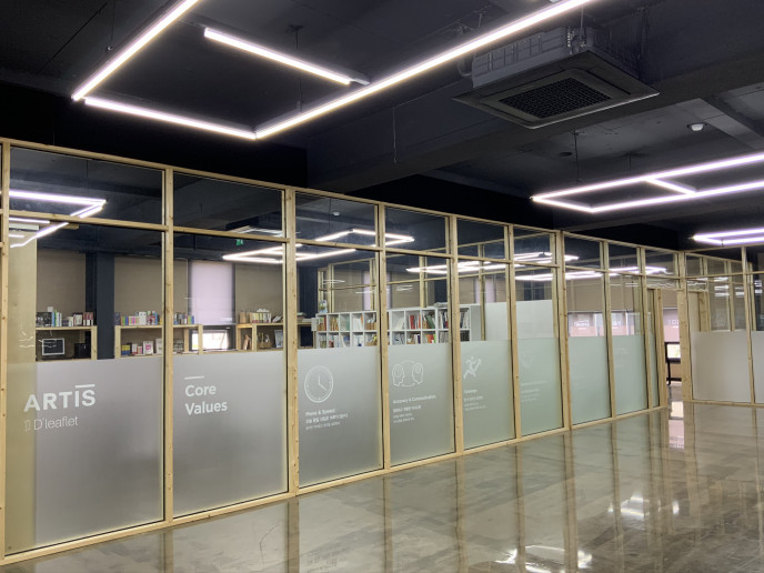 디자인사무실 2층