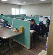 생산과 사무실