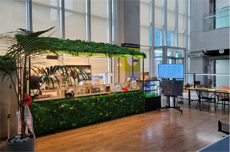 카페, 탁구장 등