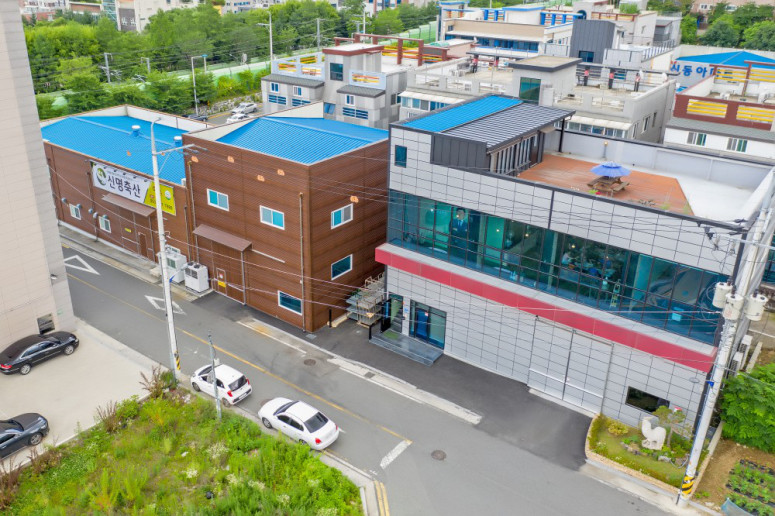 신축 사무실 외부전