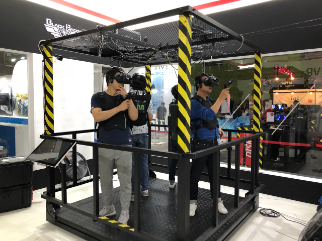VR 콘텐츠 시연