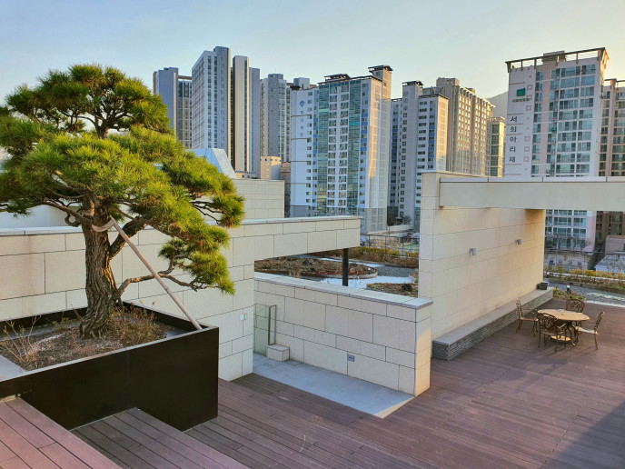 본사 옥상