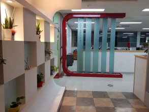 사무실 전경 입구 