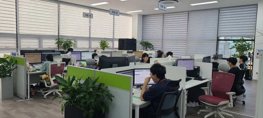 개발부 1,2,3팀