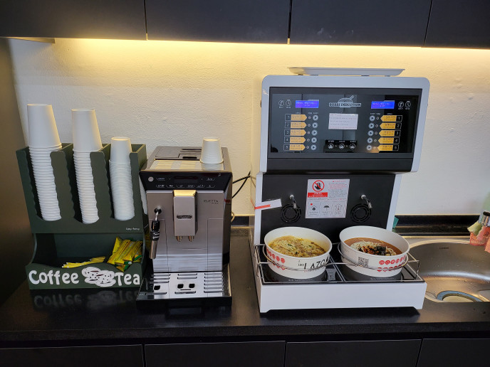 즉석 라면 조리기