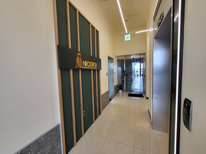 본사(동탄)사무실 입구 전경