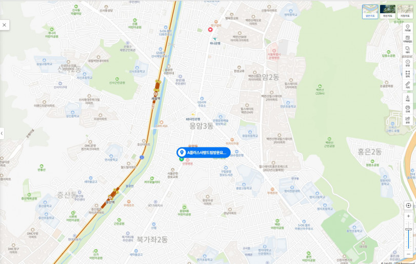 회사위치지도