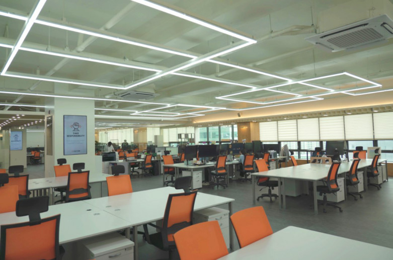 인터엑스 사무실환경