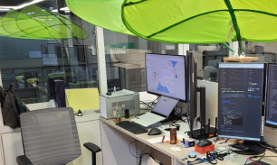 사무실 연구부 근무장비