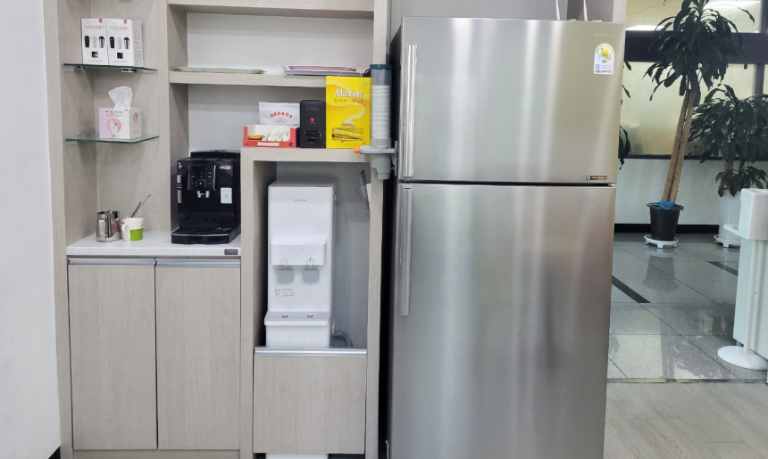 #휴게실_커피및음료제공